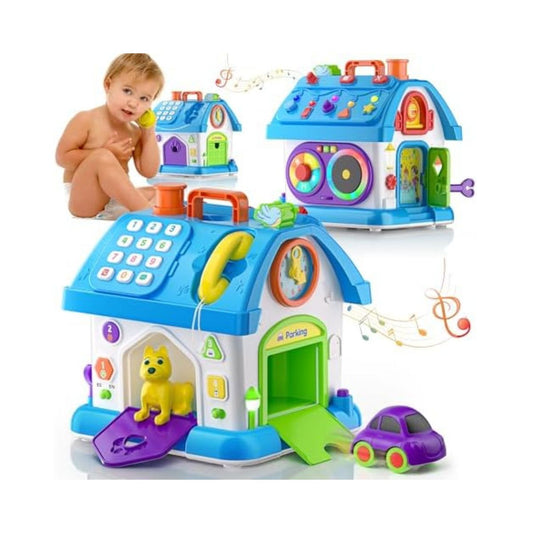 Toys for 1 Year Old Girl Boy Gifts, Baby Montessori Toys 12-18 Months, Toddler Educational Learning Toys for 1-2 Year Old, Baby Musical Toy House for One Year Old Boys Girls 1st Birthday Gift