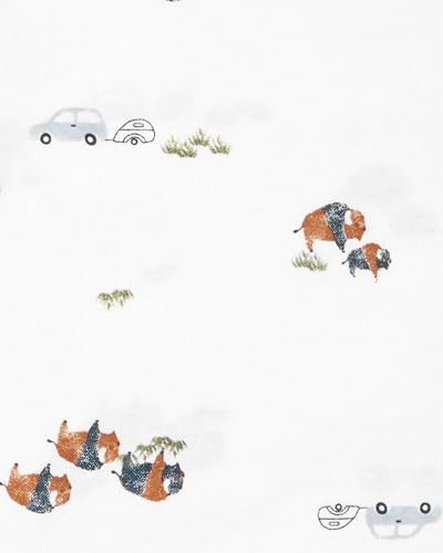 Carter's Baby 4-Pack Receiving Blankets (Green)