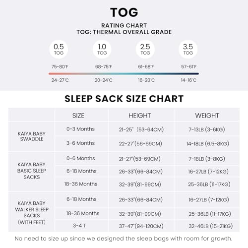 Unisex Sleeping Bag for Babies and Toddlers 0.5 Tog Sleep Sack 6-18 Months, Baby Sleep Sack, Newborn Sleep Sack, Wearable Blanket Baby,One Piece Sleeveless,Gifts for Baby
