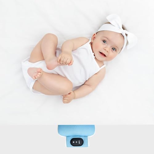 Baby Vibrating Sleep Soother, Baby Sleep Aid, Portable Baby Soothers for Sleep, 3 Adjustable Vibration Modes, 90 Min Timer, Baby Sleep Soother for Home & Travel, Use for Cribs & Strollers
