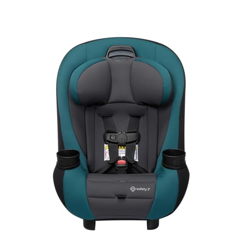 Safety 1st Ellaris 3-in-1 Convertible Car Seat, Slim Fit Design, Rear & Forward-Facing, 5-Position Headrest, 3-Across Fit, Travel-Friendly with Machine-Washable Seat Pad, Peacock Blue